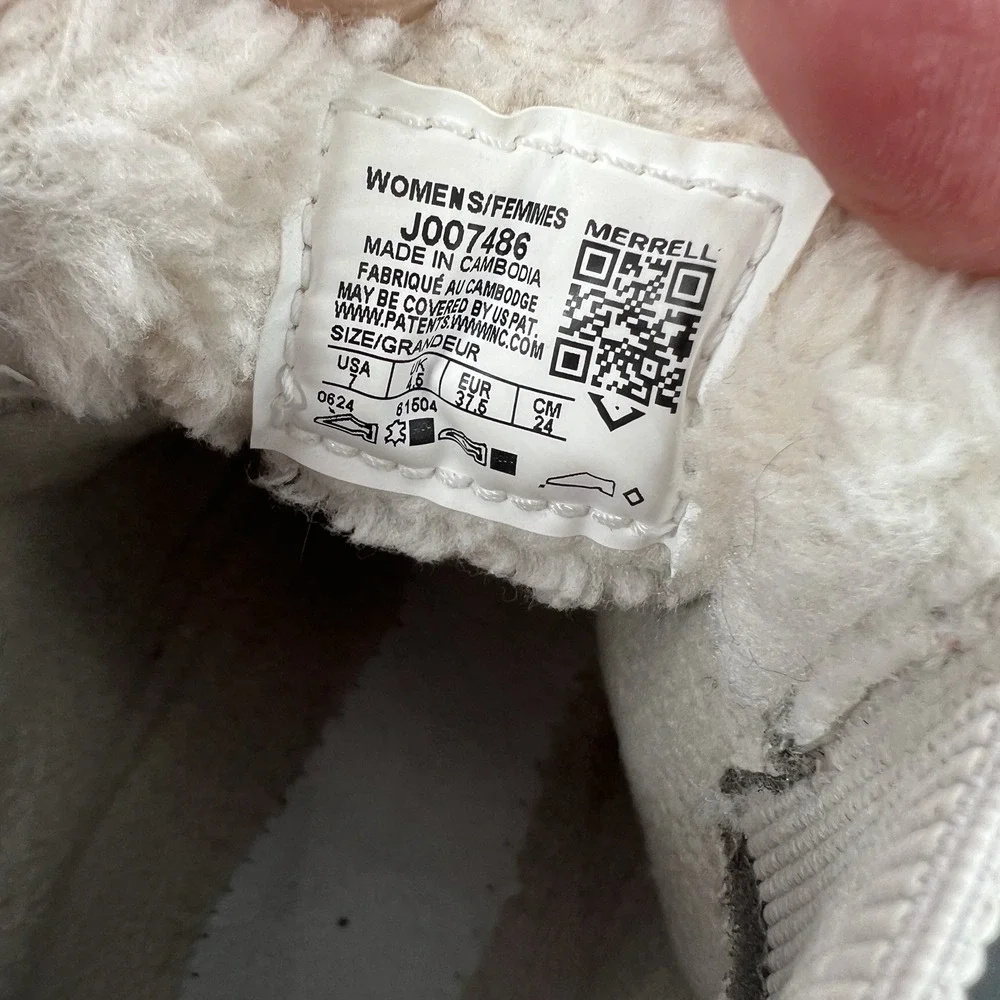 NWOT‎ Merrell Women Marquette Thermo Pull On Waterproof Shoes - No Insoles